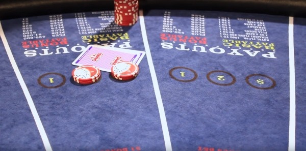 The player tucked their cards The player tucked their cards