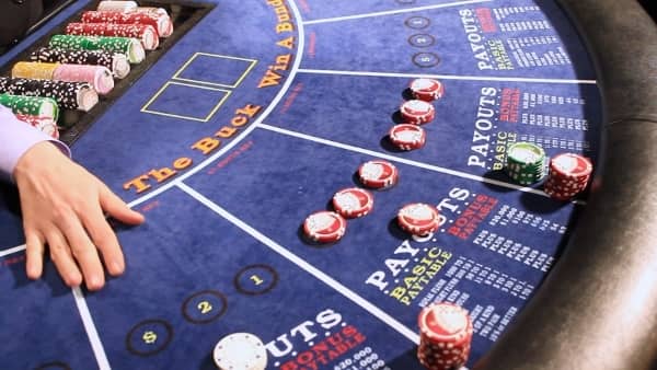 The player has all of their bets up The player has all of their bets up