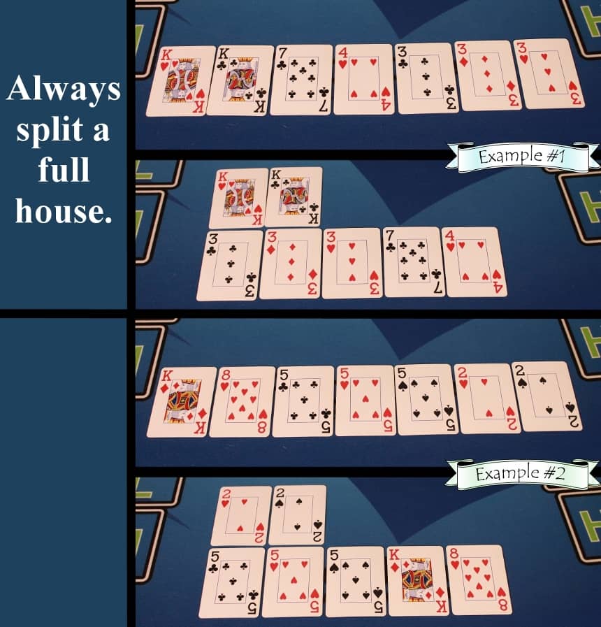 Pai Gow Poker Fouls, Folding, House Way & Determining a Winner