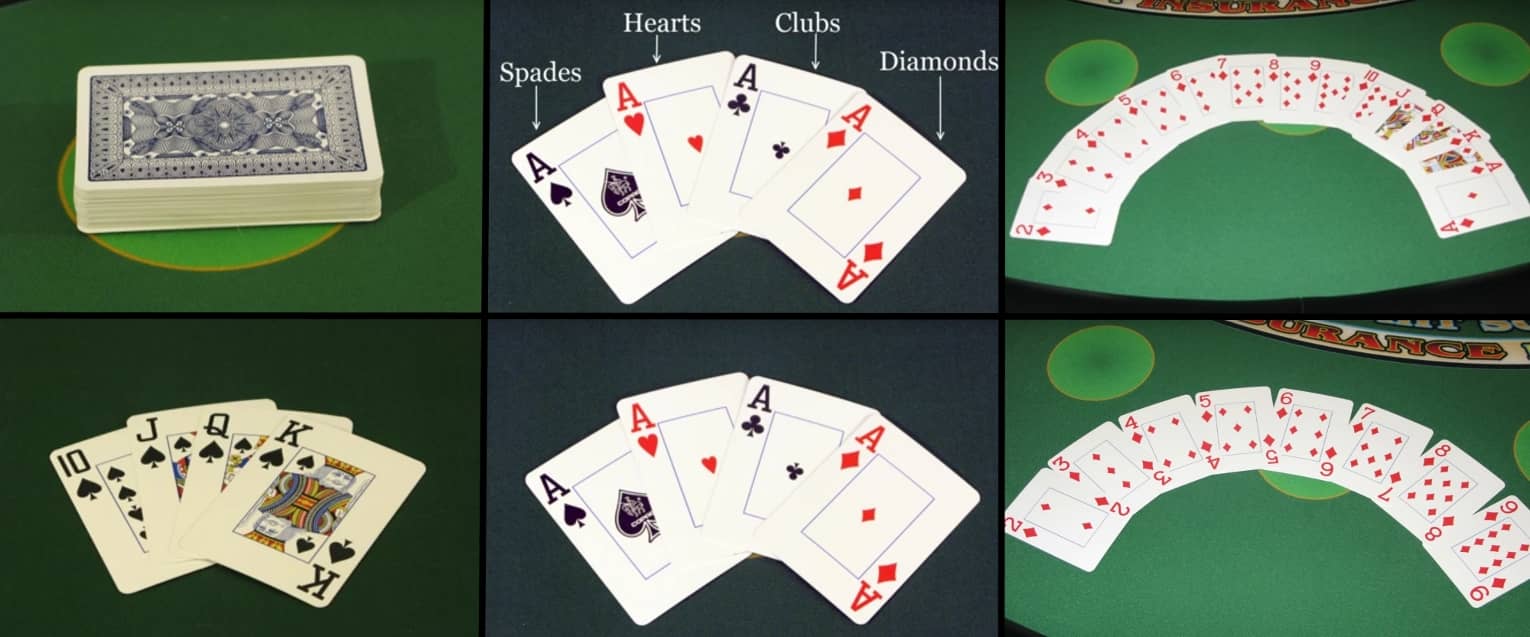 picture of the cards including face cards, aces and which suits are what picture of the cards including face cards, aces and which suits are what