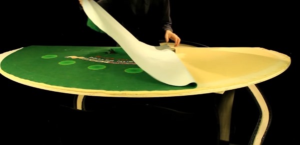 I'm taking the layout off the table I'm taking the layout off the table