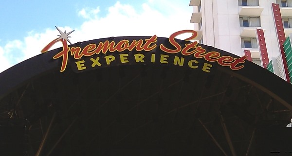 The Fremont Street Experience Sign The Fremont Street Experience Sign