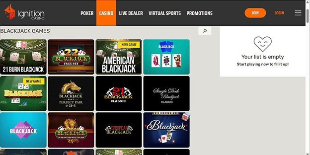 Screenshot of Ignition Website