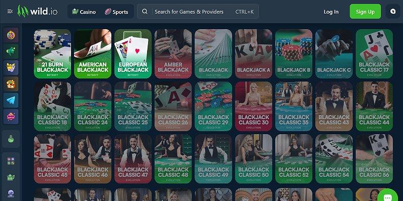 Screenshot of Wild.io