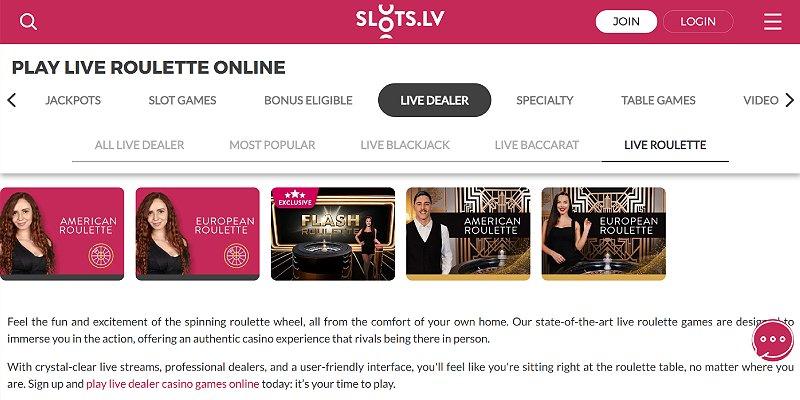 Screenshot of Slots.Lv
