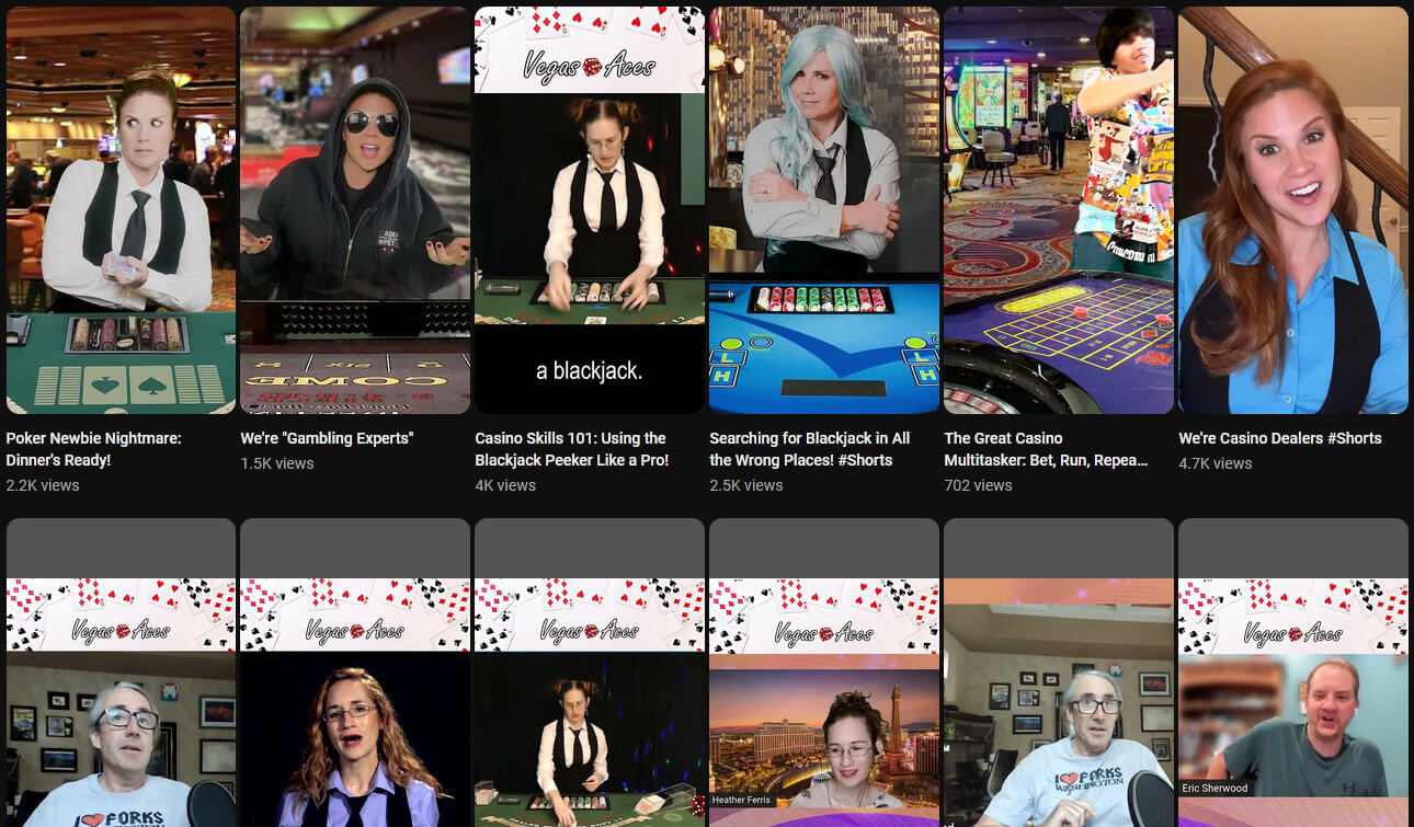 New! Check Out Our Vegas Aces YouTube Shorts