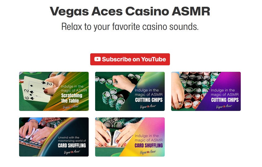 New! Check Out Our Vegas Aces ASMR Videos